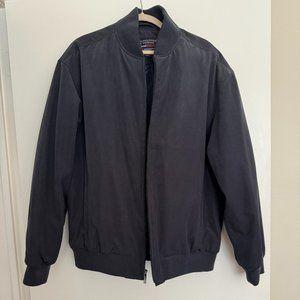 Men's Navy Roundtree & Yorke travelSMART Lined Water Resistant Jacket Size L
